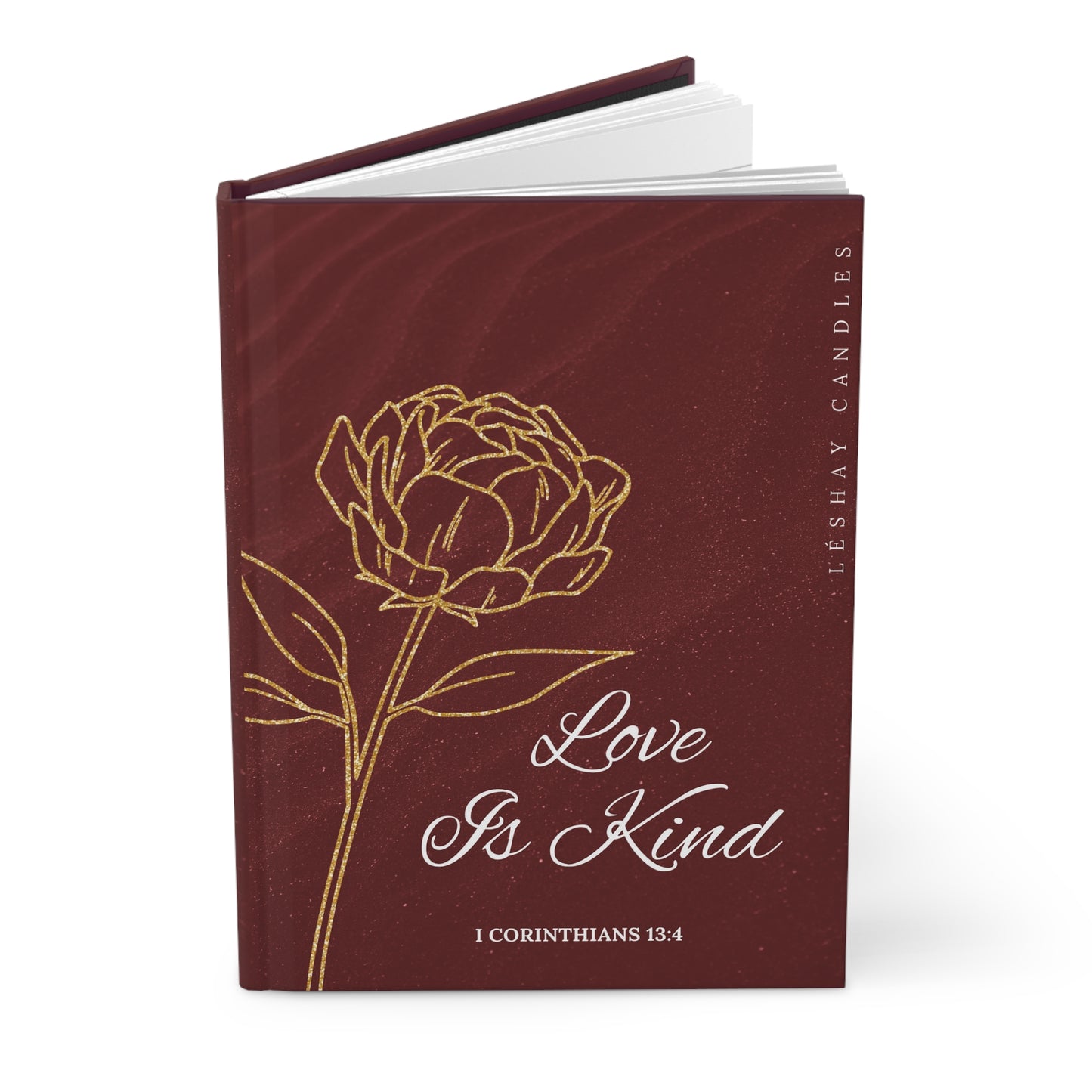 LOVE IS KIND HARDCOVER CHRISTIAN JOURNAL