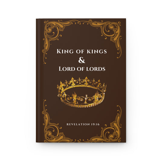 KING OF KINGS HARDCOVER CHRISTIAN JOURNAL