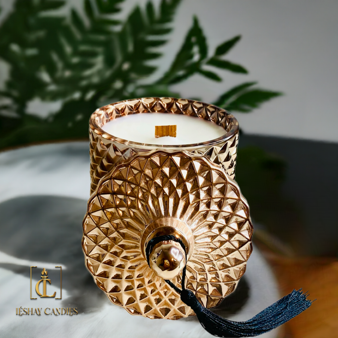“REAP WHAT YOU SOW”DIAMOND JAR CANDLE