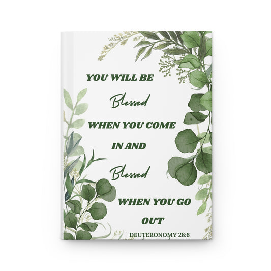 YOU WILL BE BLESSED HARDCOVER CHRISTIAN JOURNAL