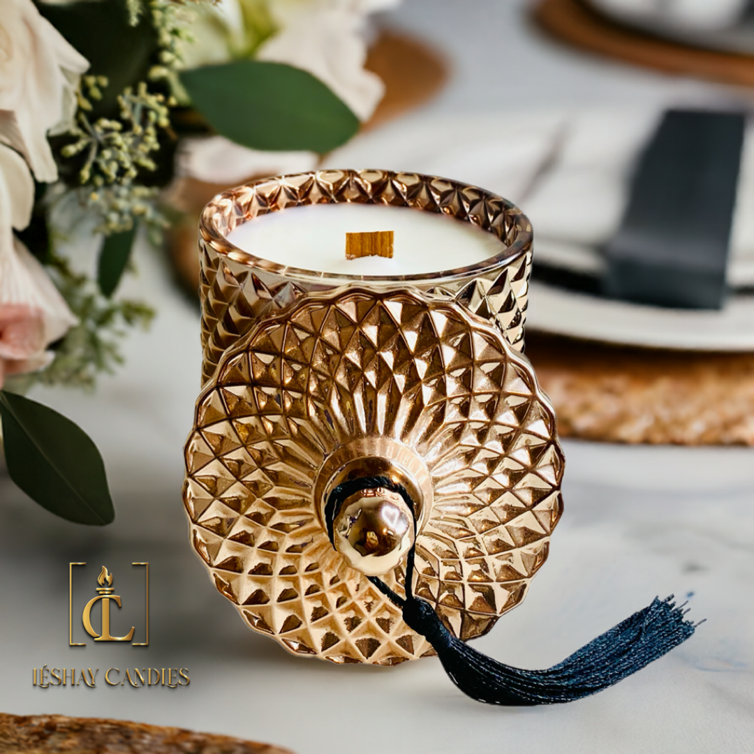 “REAP WHAT YOU SOW”DIAMOND JAR CANDLE