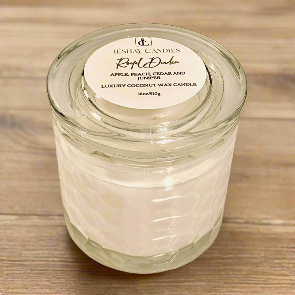 “ROYAL DIADEM” LUX CYLINDER CANDLE