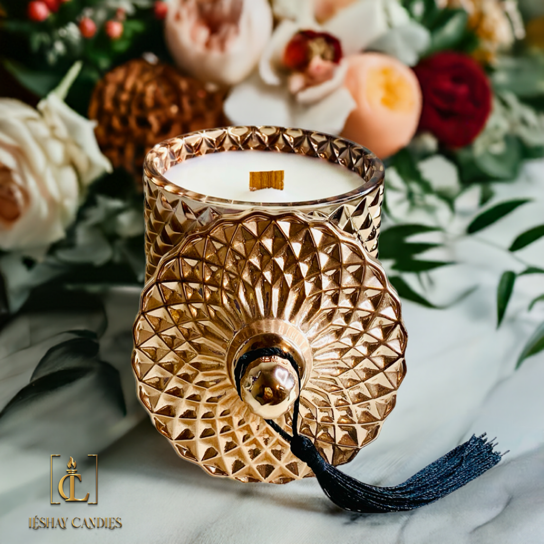 “REAP WHAT YOU SOW”DIAMOND JAR CANDLE