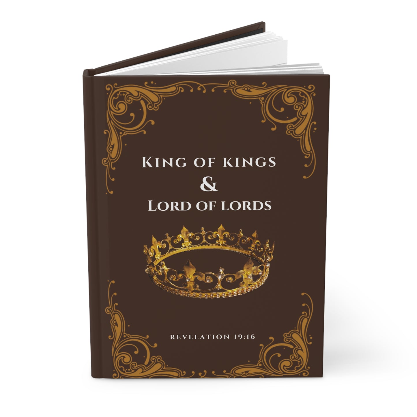 KING OF KINGS HARDCOVER CHRISTIAN JOURNAL