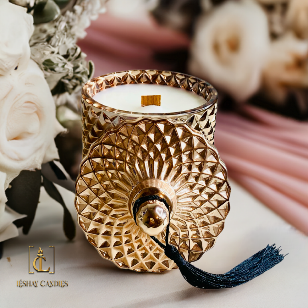 “REAP WHAT YOU SOW”DIAMOND JAR CANDLE