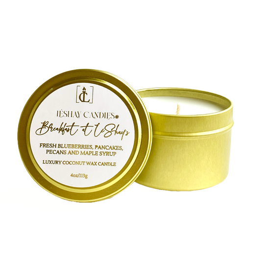 BREAKFAST AT LÉSHAY’S CHRISTIAN TRAVEL LUXURY CANDLE