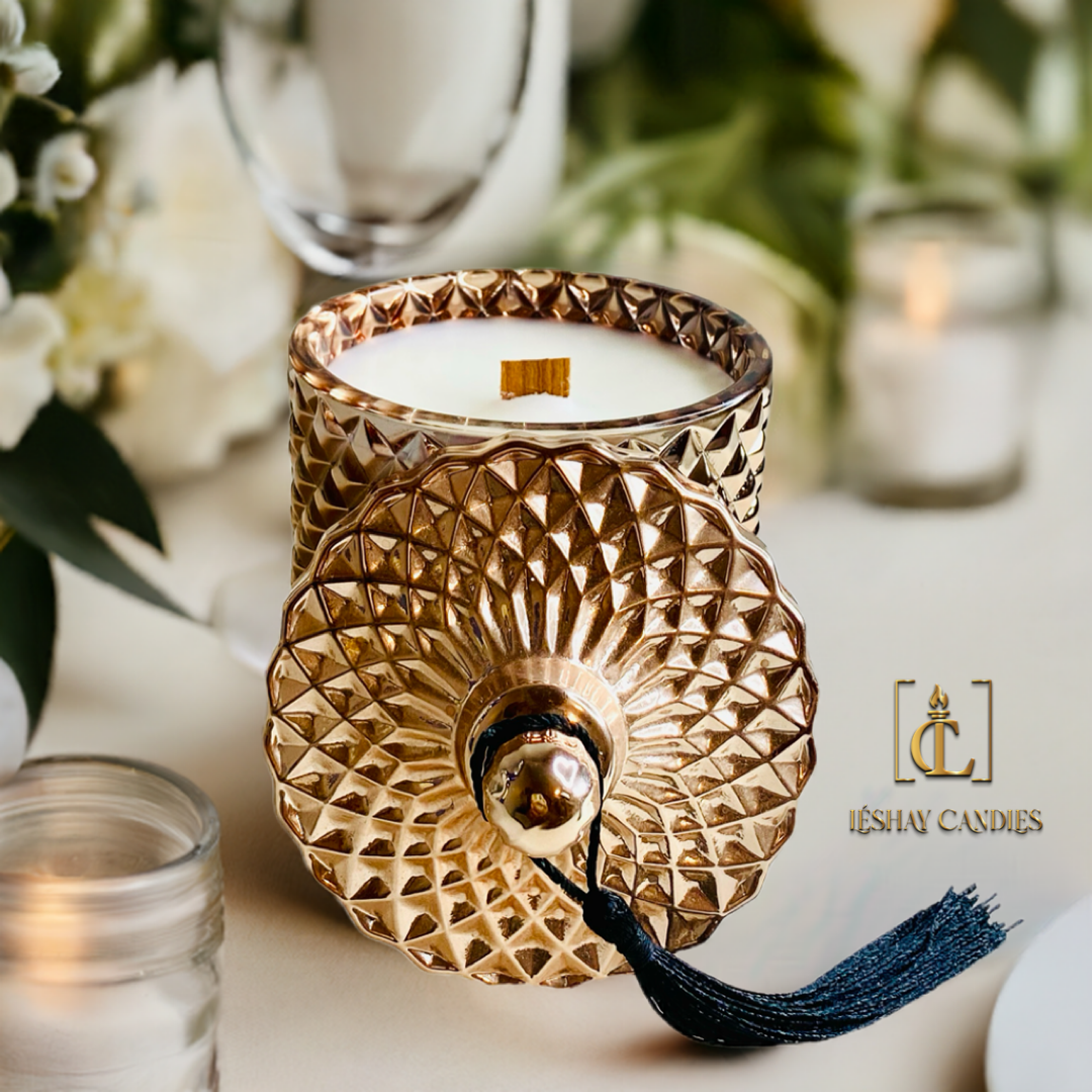 “REAP WHAT YOU SOW”DIAMOND JAR CANDLE