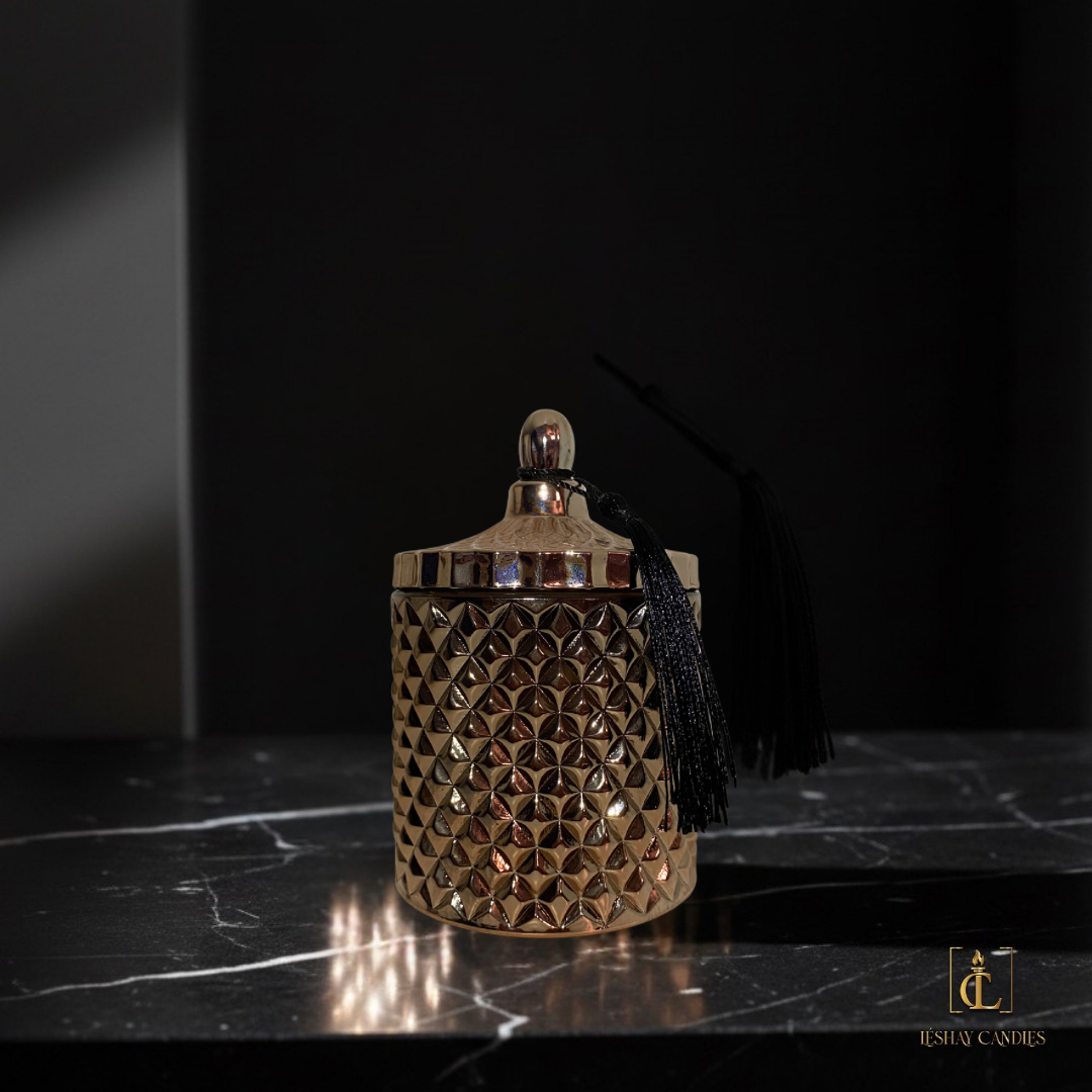 REAP WHAT YOU SOW LUXURY DIAMOND JAR CHRISTIAN CANDLE