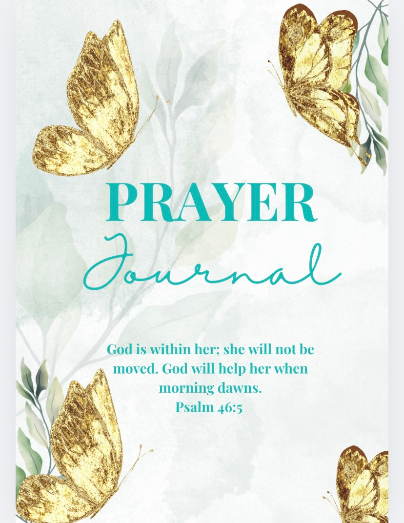 30-DAY CHRISTIAN PRAYER JOURNAL: GOD IS WITH HER