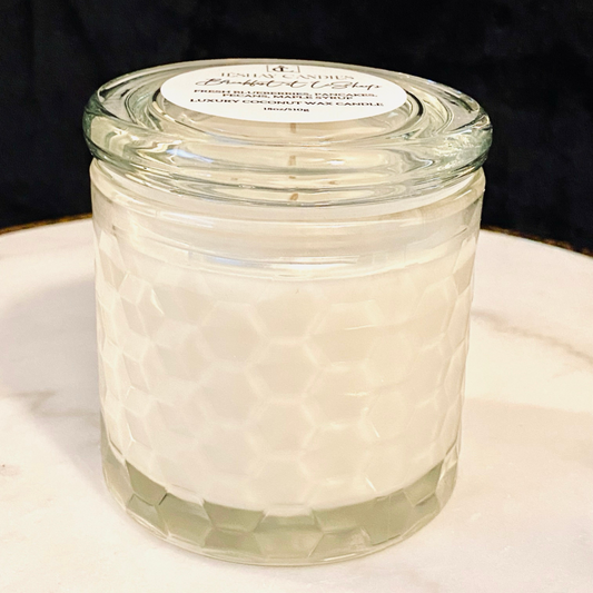 BREAKFAST AT LÉSHAY'S LUX CYLINDER CHRISTIAN CANDLE