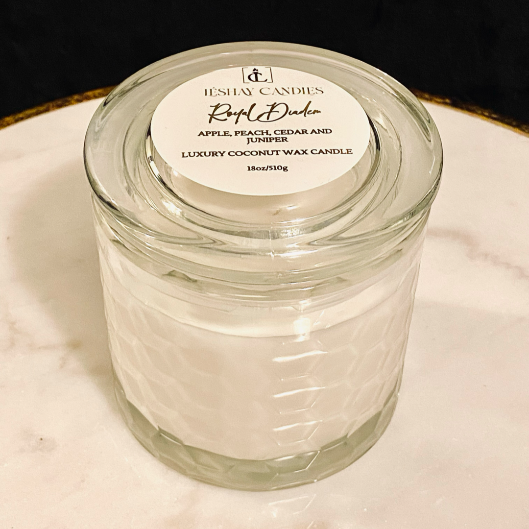 “ROYAL DIADEM” LUX CYLINDER CANDLE