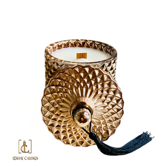 REAP WHAT YOU SOW LUXURY DIAMOND JAR CHRISTIAN CANDLE