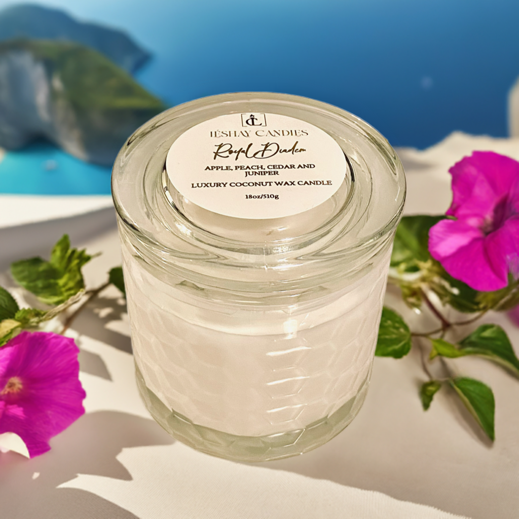 “ROYAL DIADEM” LUX CYLINDER CANDLE