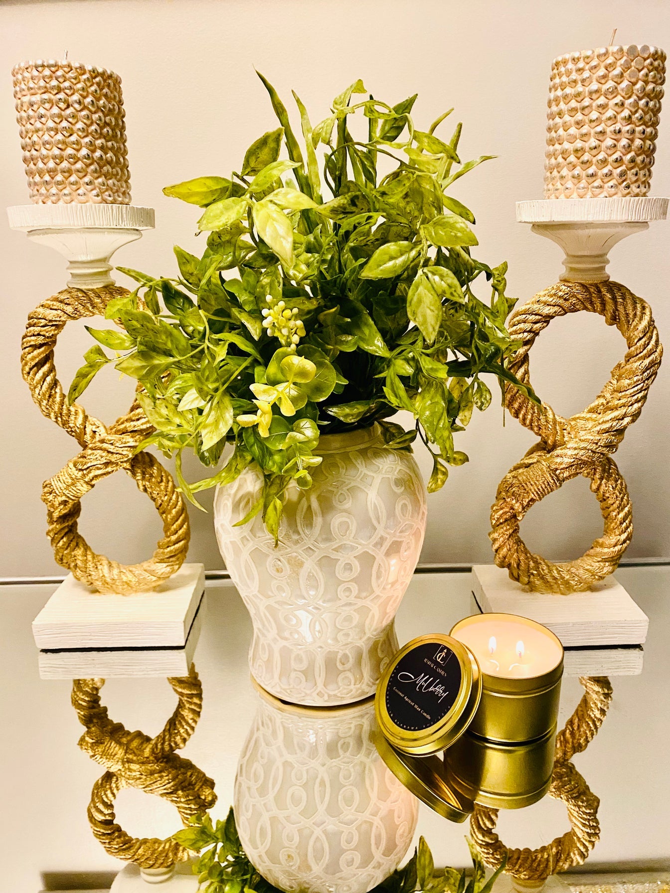 “MULBERRY” LUXURY TRAVEL TIN CANDLE