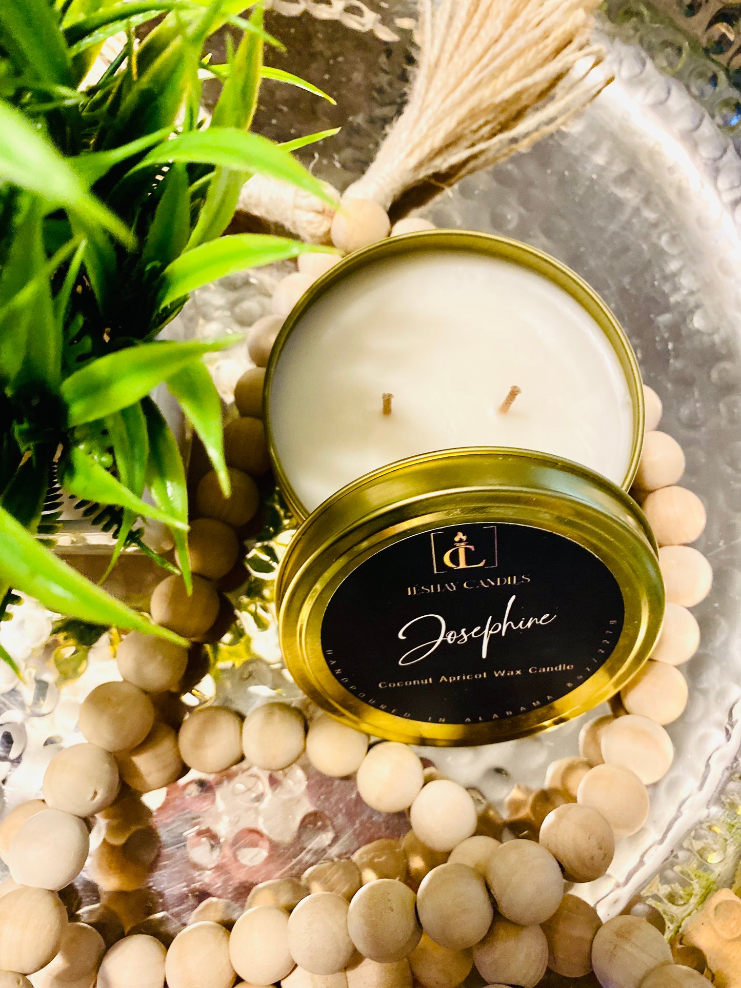 “JOSEPHINE” LUXURY TRAVEL TIN CANDLE