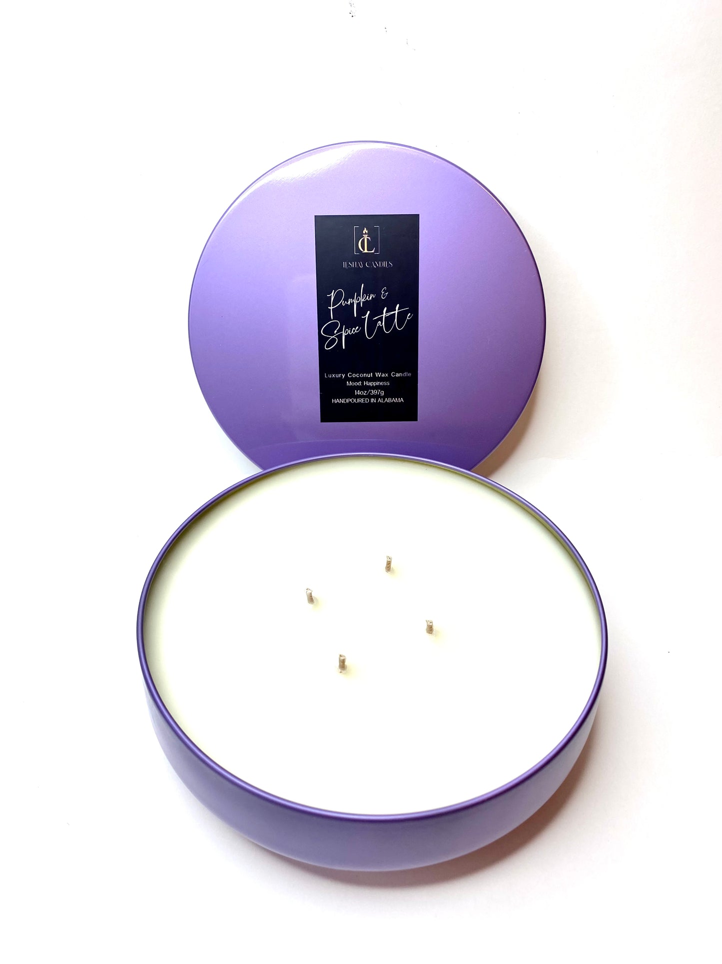 Pumpkin & Spice Latte Luxury Candle