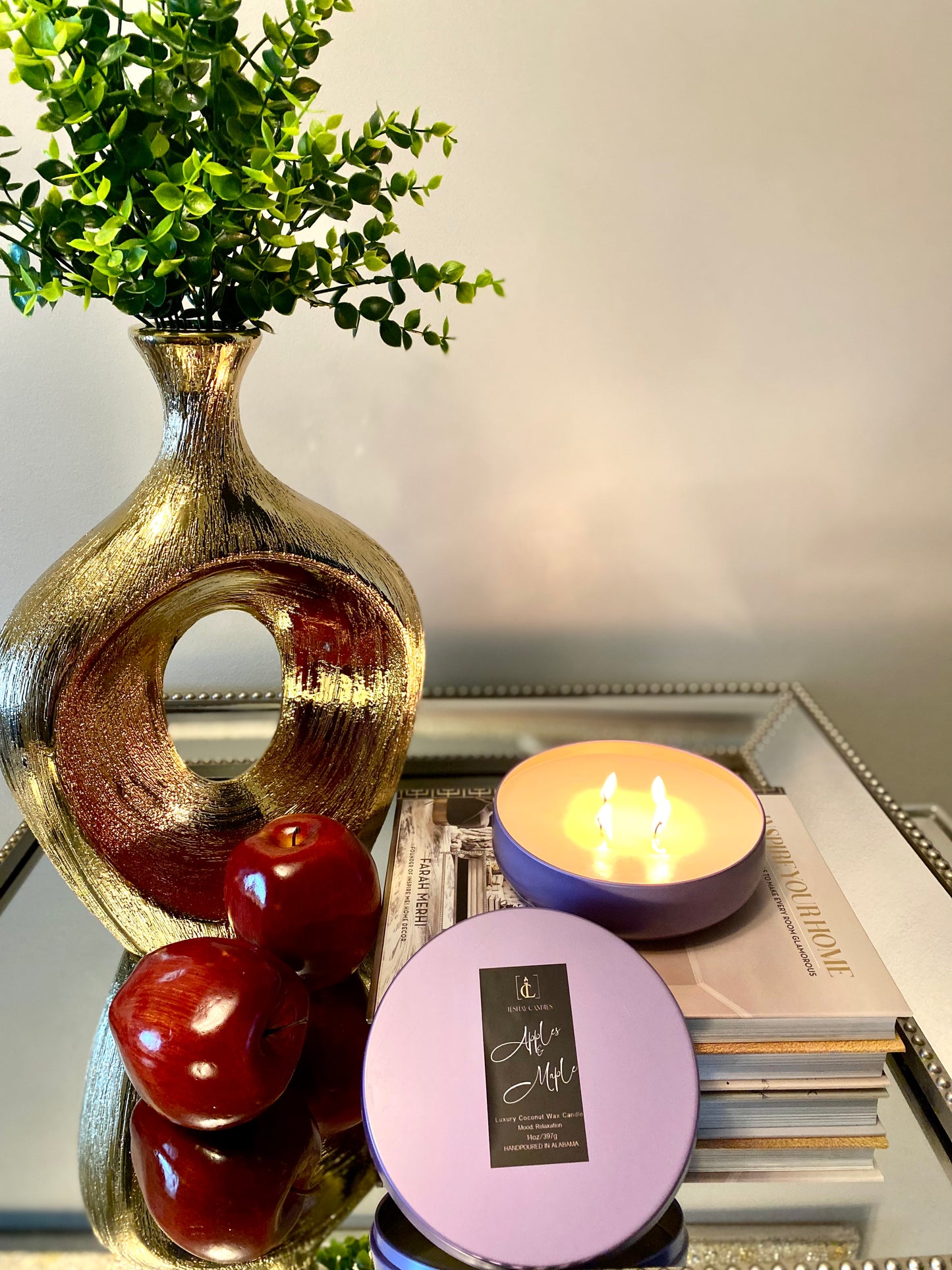 Apples & Maple Luxury Candle