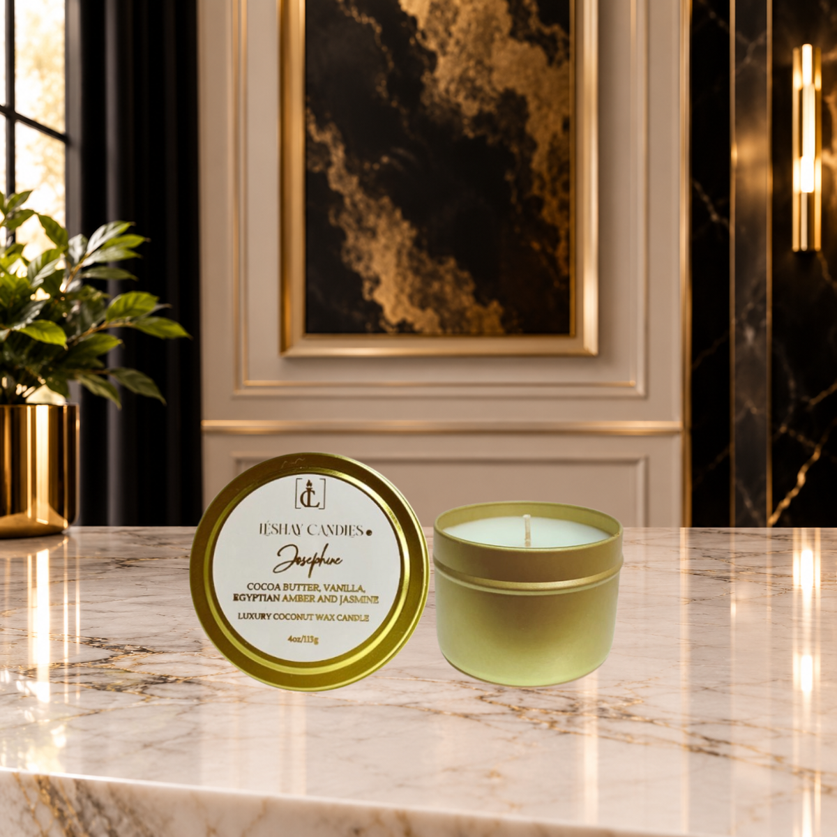 JOSEPHINE CHRISTIAN TRAVEL LUXURY CANDLE