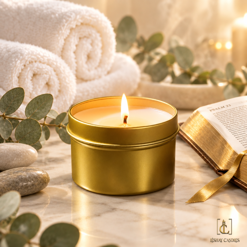 GENESIS CHRISTIAN TRAVEL LUXURY CANDLE