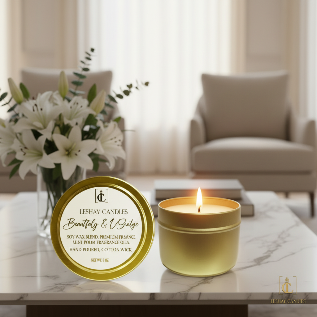 BREAKFAST AT LÉSHAY’S CHRISTIAN TRAVEL LUXURY CANDLE