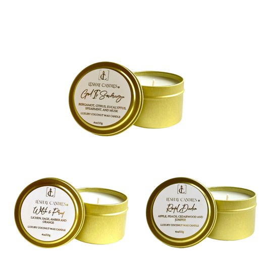 “THE KING’S PROMISE” TRAVEL CANDLE BUNDLE