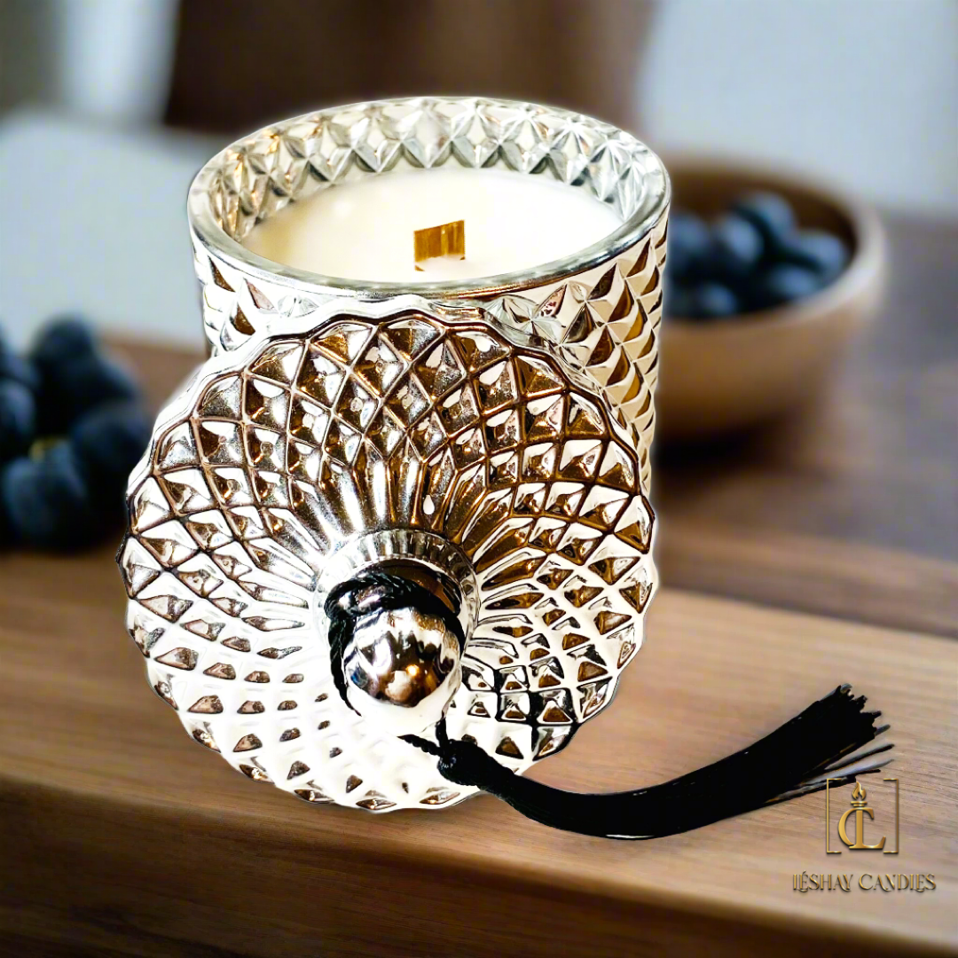 “BREAKFAST AT LÉSHAY’S”DIAMOND JAR CANDLE
