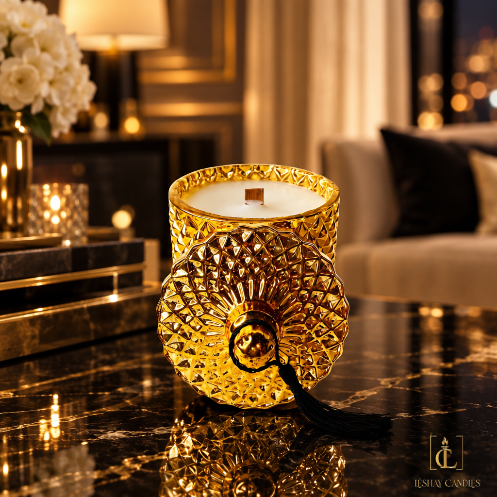 BLESSED HOME LUXURY DIAMOND JAR CHRISTIAN CANDLE