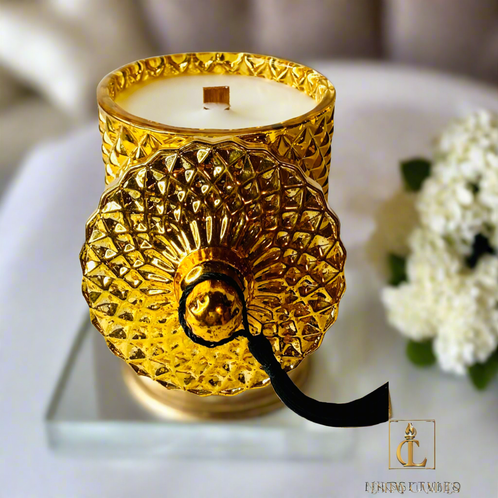 “BLESSED HOME” DIAMOND JAR CANDLE