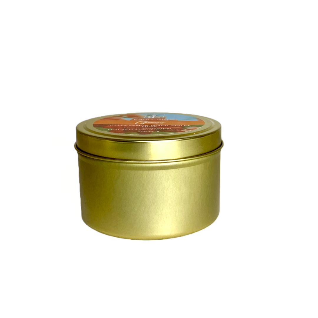 “GENESIS” LUXURY TRAVEL TIN CANDLE