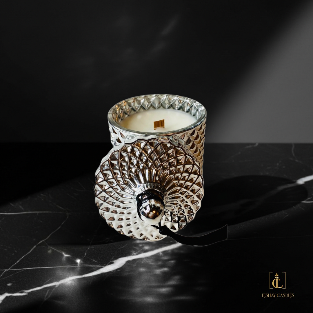 BREAKFAST AT LÉSHAY’S LUXURY DIAMOND JAR CHRISTIAN CANDLE