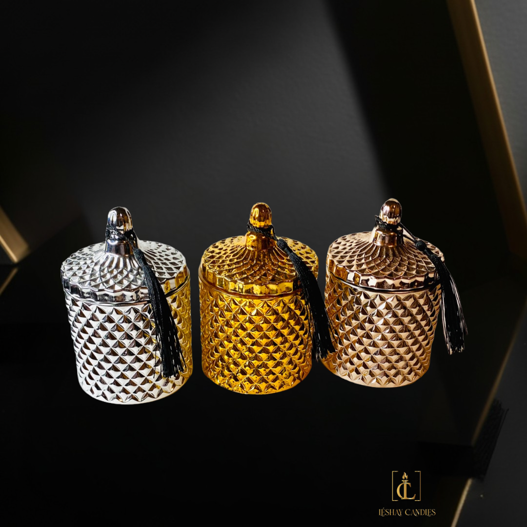 LUXURY DIAMOND JAR CHRISTIAN CANDLE BUNDLE