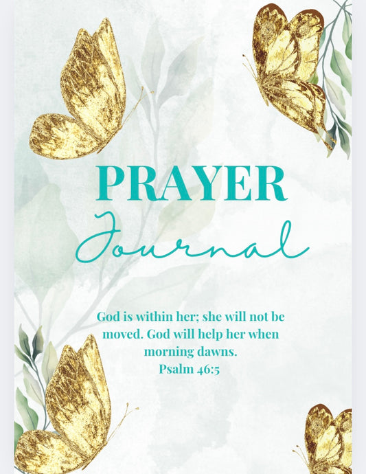 30-DAY CHRISTIAN PRAYER JOURNAL: GOD IS WITH HER