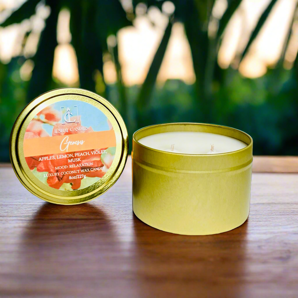 “GENESIS” LUXURY TRAVEL TIN CANDLE
