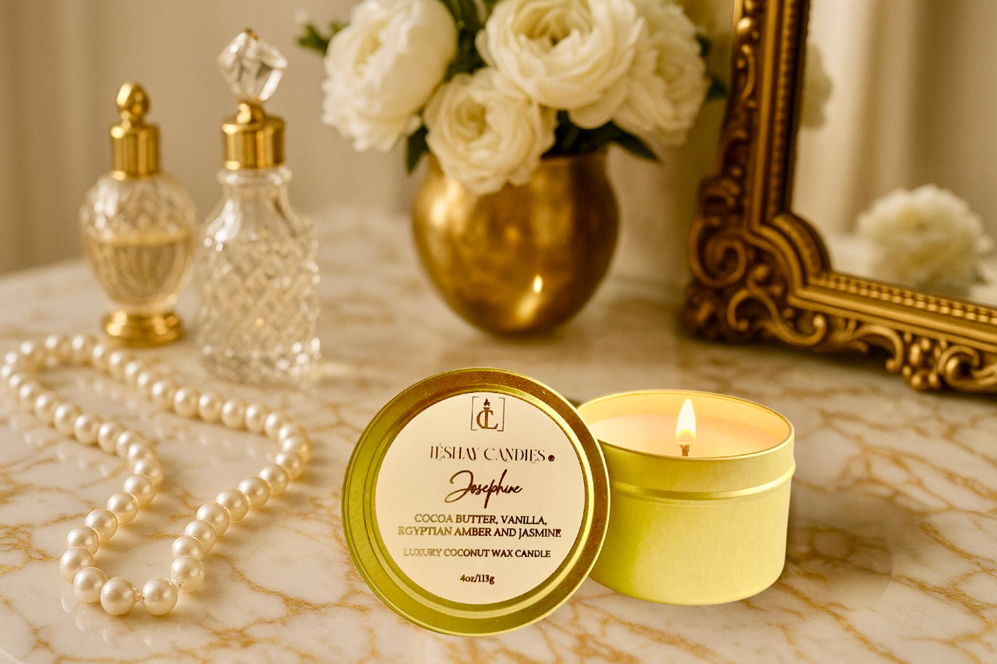 JOSEPHINE CHRISTIAN TRAVEL LUXURY CANDLE