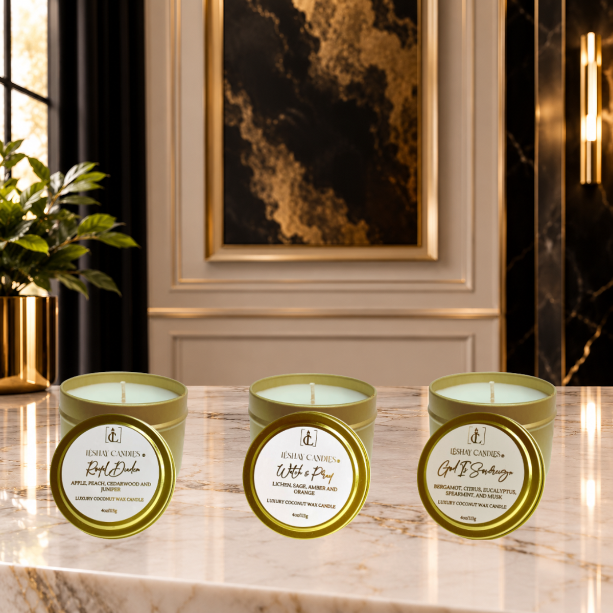 THE KING’S PROMISE TRAVEL CANDLE BUNDLE