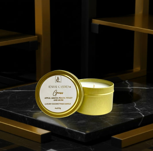 GENESIS CHRISTIAN TRAVEL LUXURY CANDLE