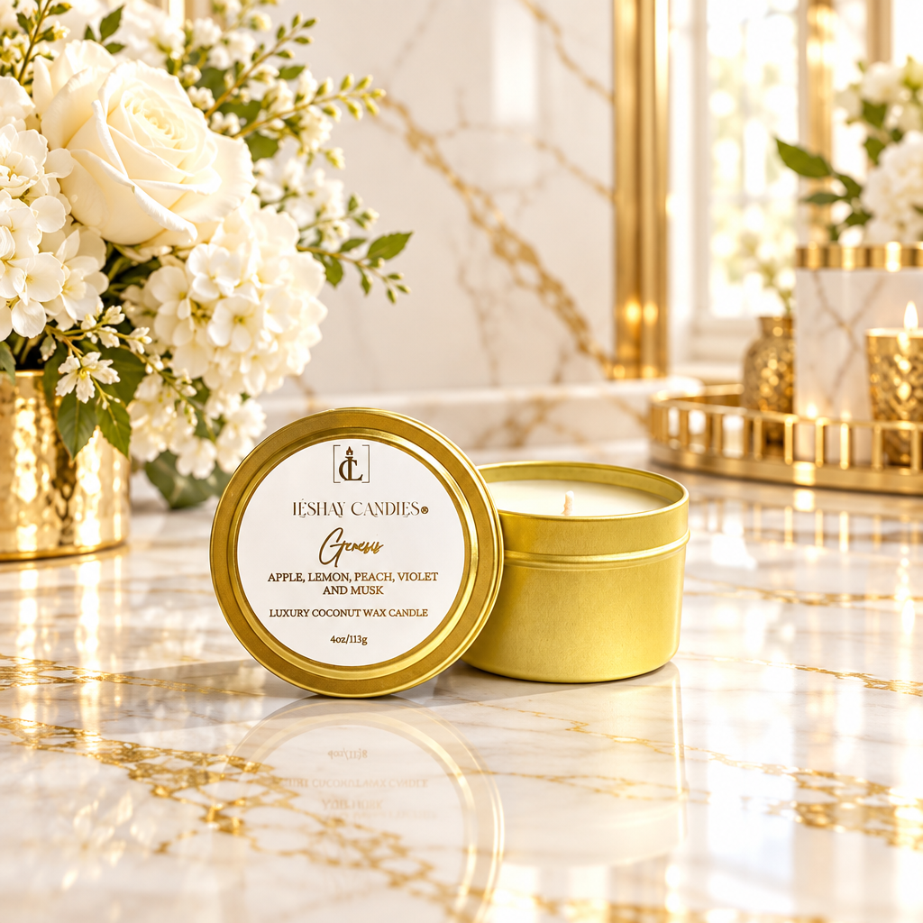 GENESIS CHRISTIAN TRAVEL LUXURY CANDLE