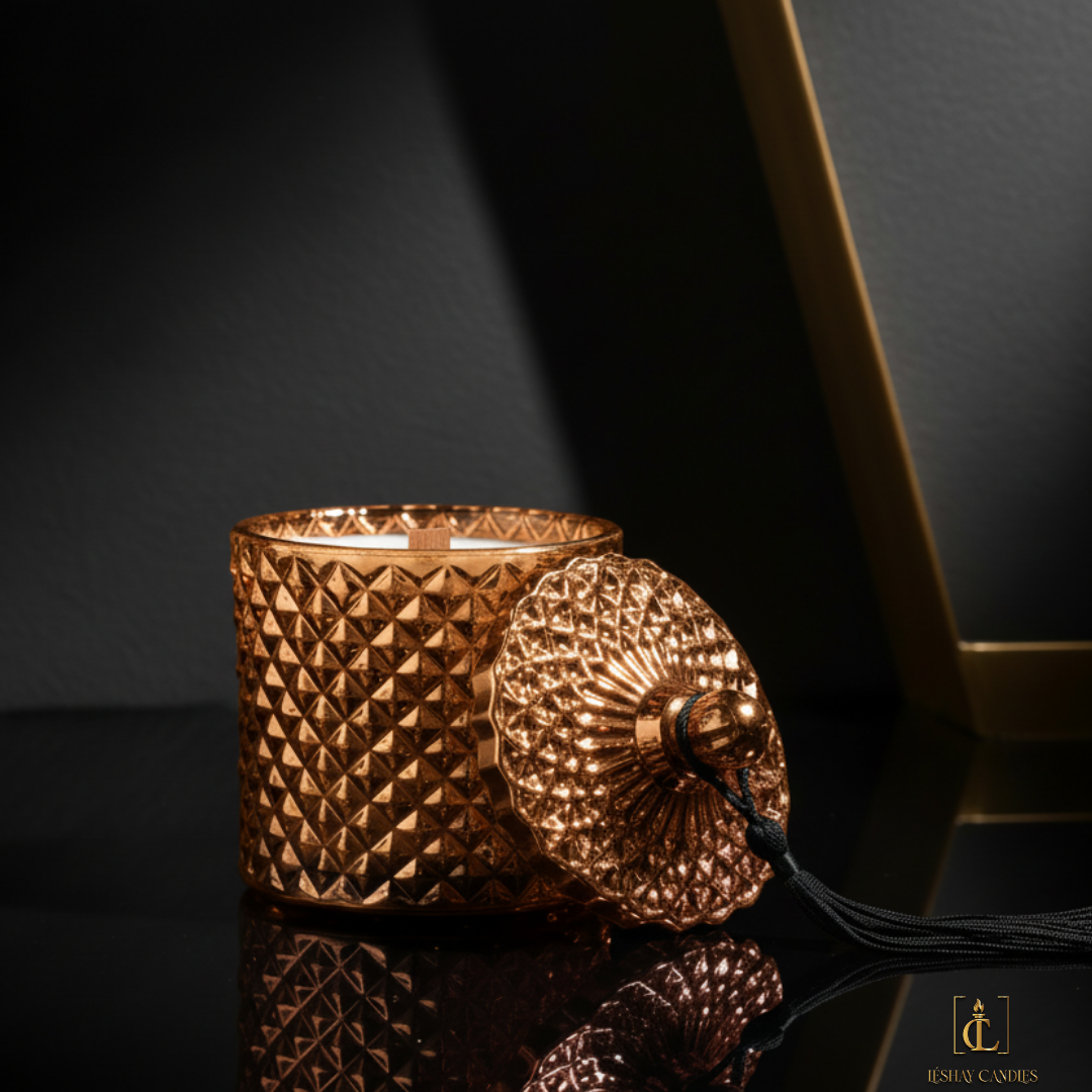 REAP WHAT YOU SOW LUXURY DIAMOND JAR CHRISTIAN CANDLE