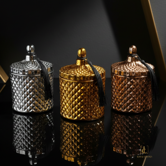 LUXURY DIAMOND JAR CHRISTIAN CANDLE BUNDLE