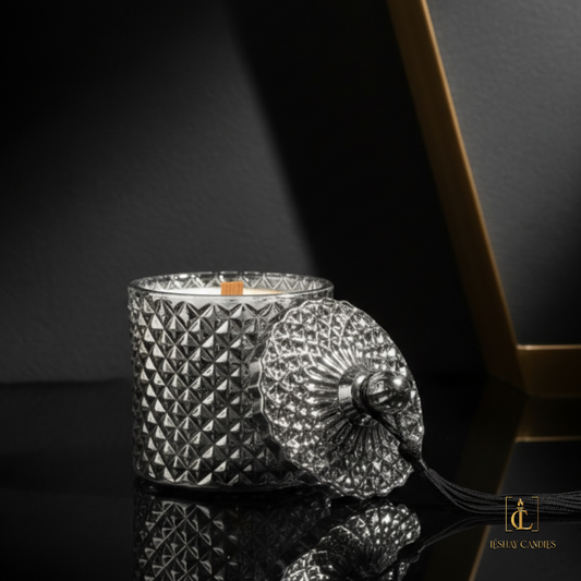 BREAKFAST AT LÉSHAY’S LUXURY DIAMOND JAR CHRISTIAN CANDLE