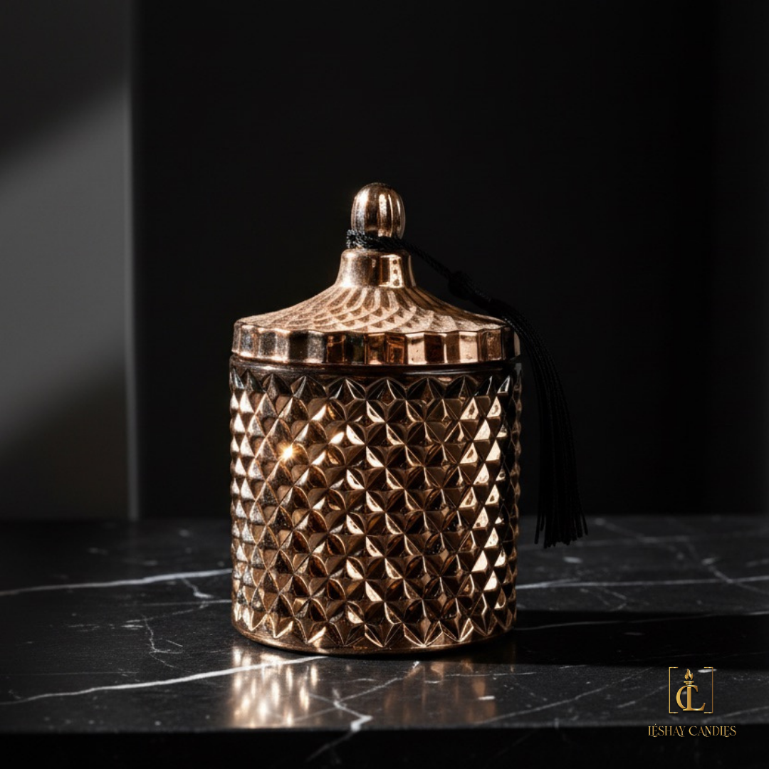 REAP WHAT YOU SOW LUXURY DIAMOND JAR CHRISTIAN CANDLE