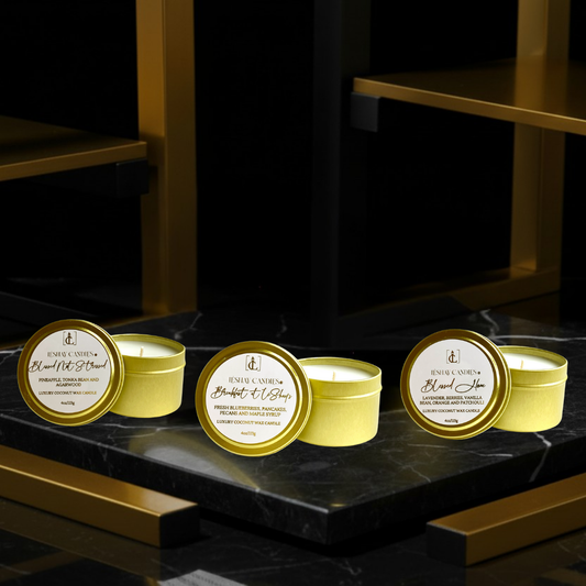 BLESSED AND HIGHLY FAVORED TRAVEL CANDLE BUNDLE