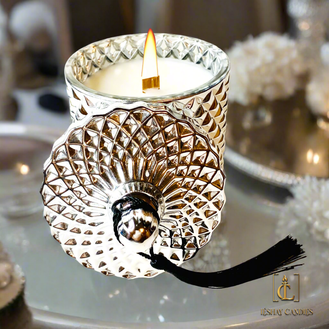 “BREAKFAST AT LÉSHAY’S”DIAMOND JAR CANDLE