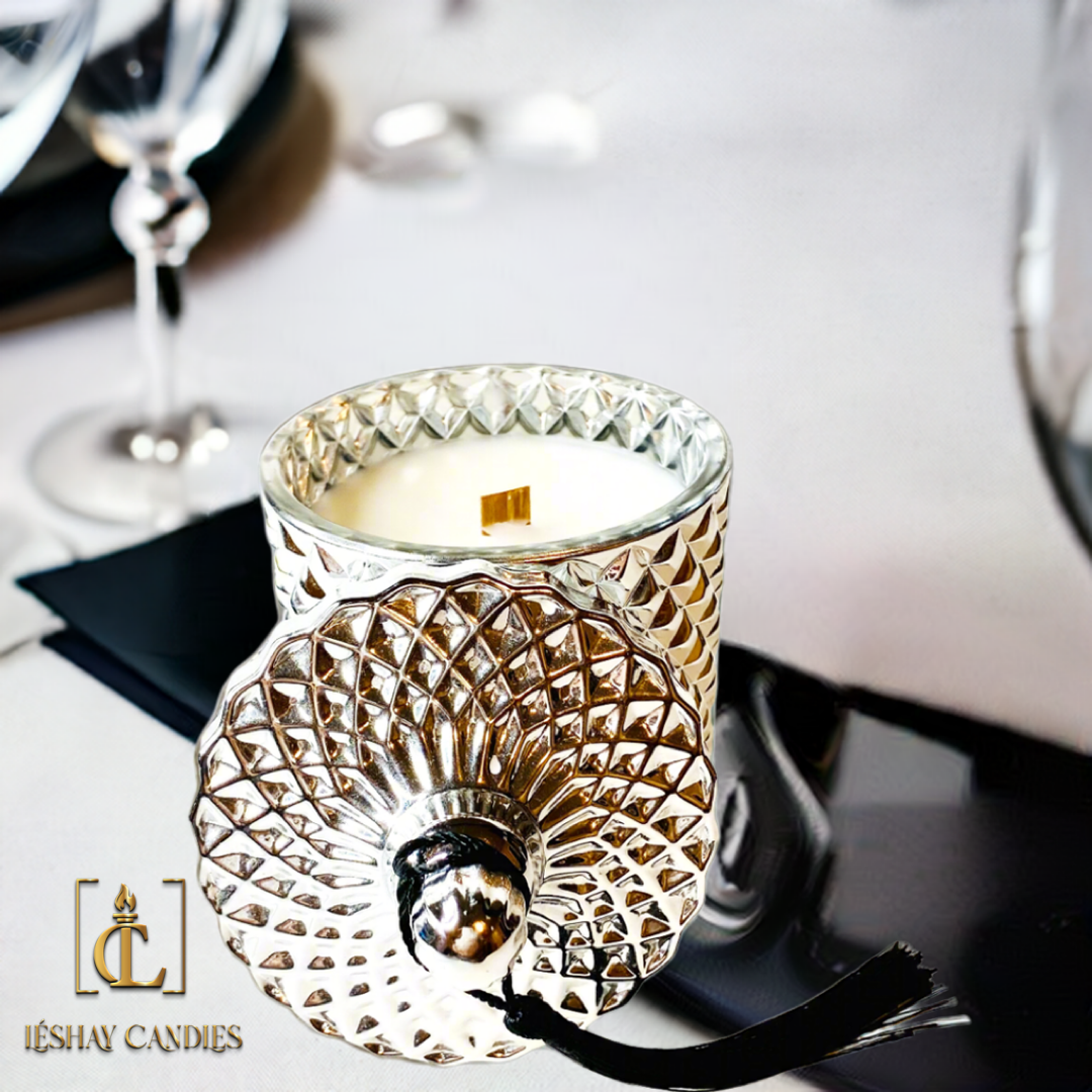 “BREAKFAST AT LÉSHAY’S”DIAMOND JAR CANDLE