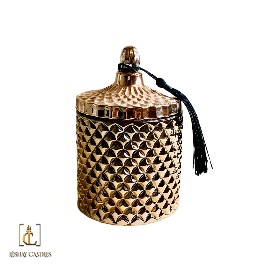 “REAP WHAT YOU SOW”DIAMOND JAR CANDLE