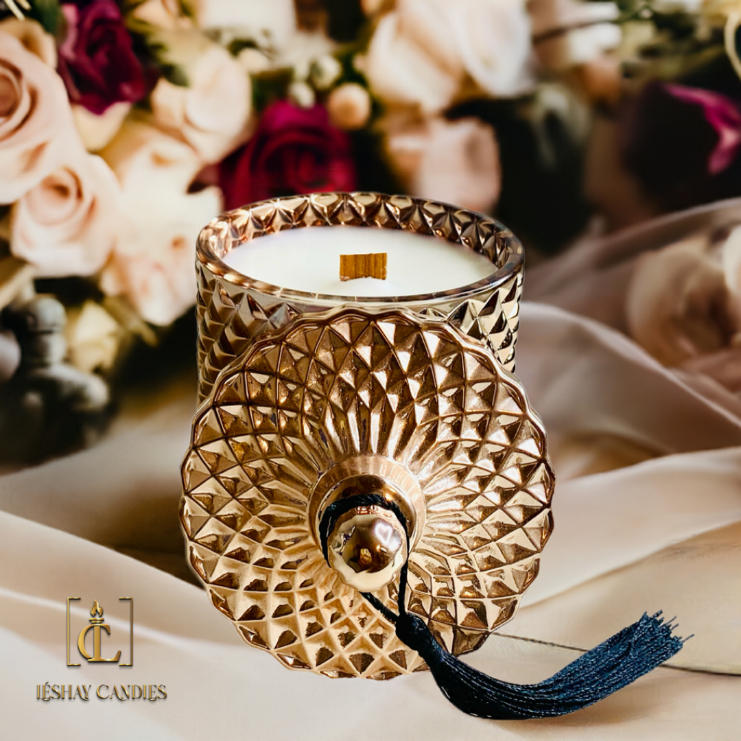 “REAP WHAT YOU SOW”DIAMOND JAR CANDLE