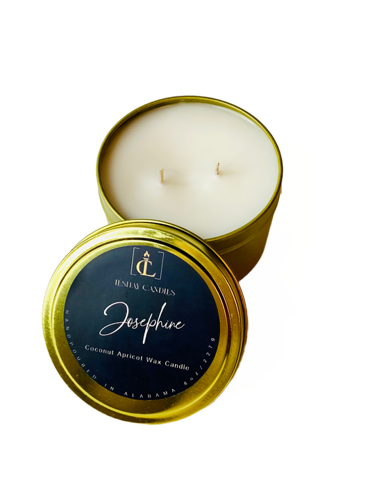 “JOSEPHINE” LUXURY TRAVEL TIN CANDLE