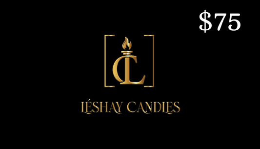 LÉSHAY CANDLES: $75 GIFT CARD